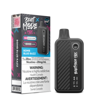 FLAVOUR BEAST FLAVOUR BEAST BEAST MODE MAX 18K ON BOMB BLUE RAZZ