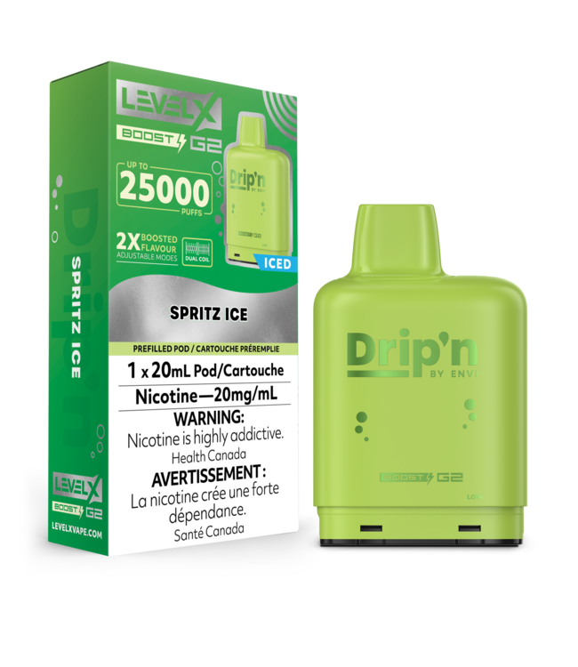 DRIP'N LEVEL X  POD 25K ON  SPRITZ