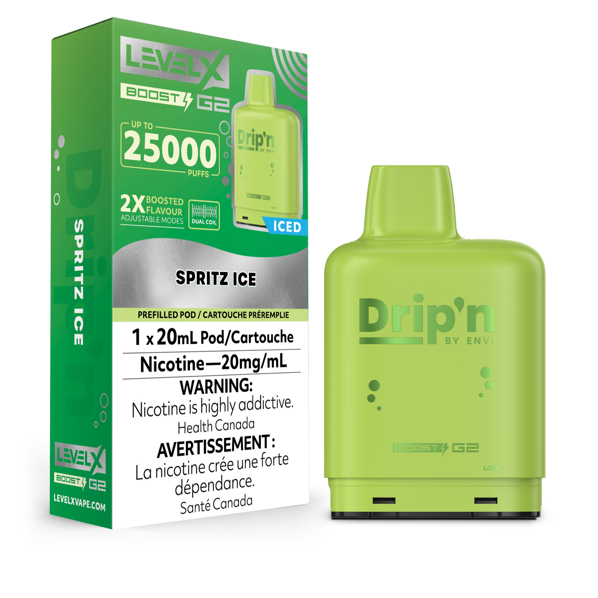 DRIP'N LEVEL X POD 25K ON SPRITZ