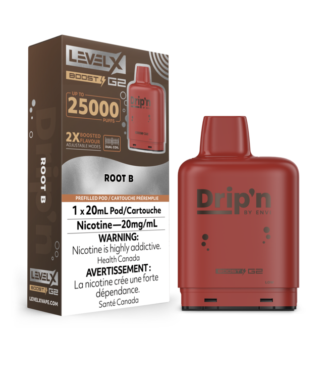 DRIP'N LEVEL X  POD 25K ON  ROOT B