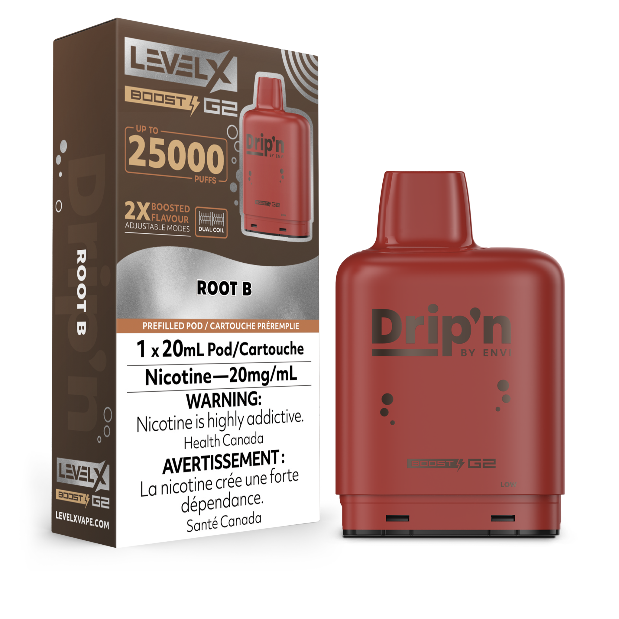 DRIP'N LEVEL X POD 25K ON ROOT B