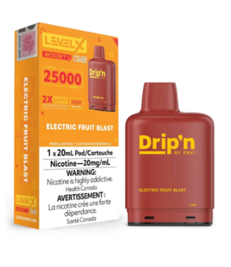 FLAVOUR BEAST LEVEL X DRIP'N LEVEL X  POD 25K ON  ELECTRIC FRUIT BLAST