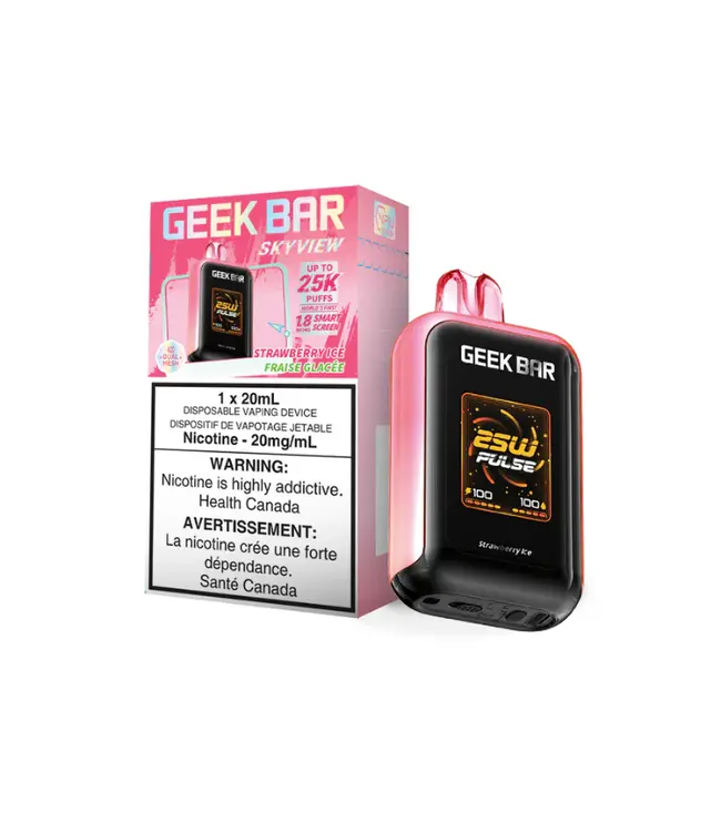 GEEKBAR SKYVIEW 25K STRAWBERRY ICE
