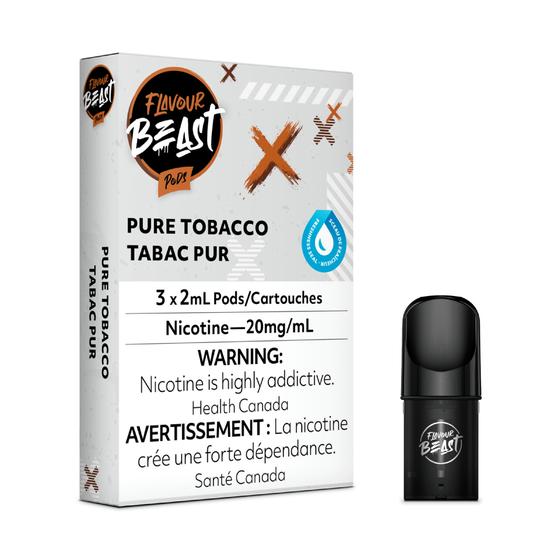 FLAVOUR BEAST PODS PURE TOBACCO