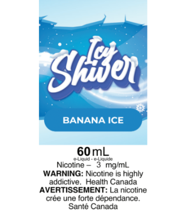 ICY SHIVER E-JUICE  FREEBASE 60ML