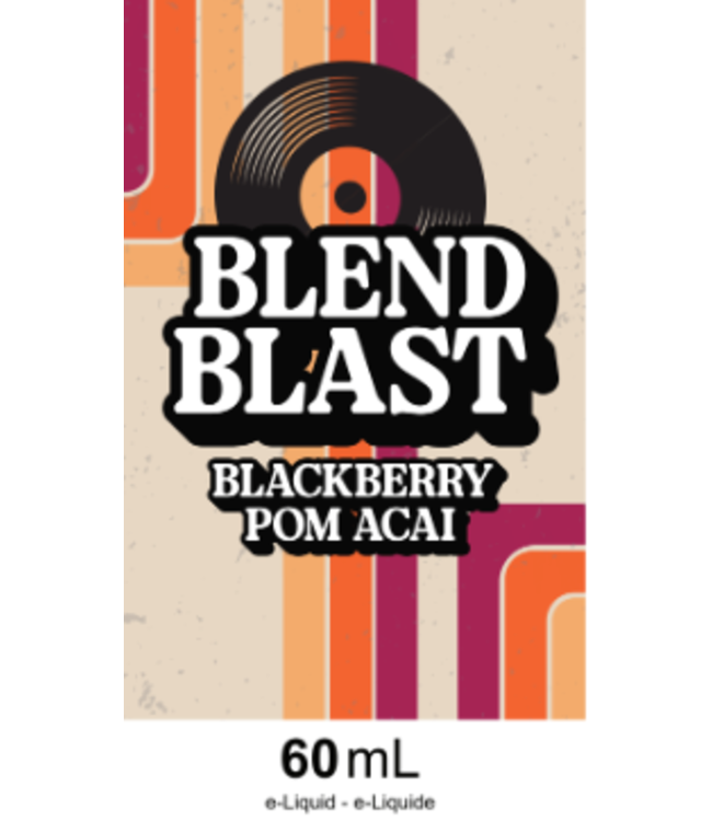 BLEND BLAST E-JUICE  FREEBASE 60ML