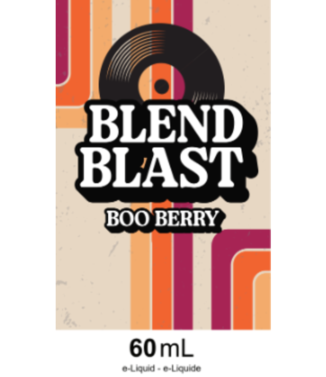 BLEND BLAST E-JUICE  FREEBASE 60ML