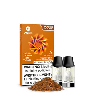 VUSE Vuse Epod-Velvety Tobacco Balanced 18Mg (2-Pods)