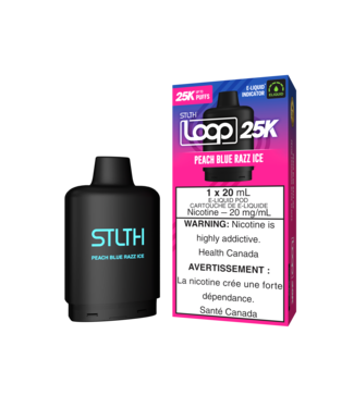 STLTH STLTH LOOP 2 25K ON PEACH BLUE RAZZ ICE