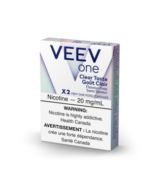 VEEV VEEV ONE PODS 20MG  CLEAR TASTE