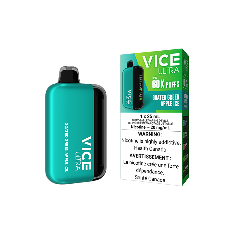 VICE ULTRA 60K ON GOATED GREEN APPLE ICE