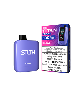 STLTH STLTH TITAN MAX 50K ON  BLUE RAZZ