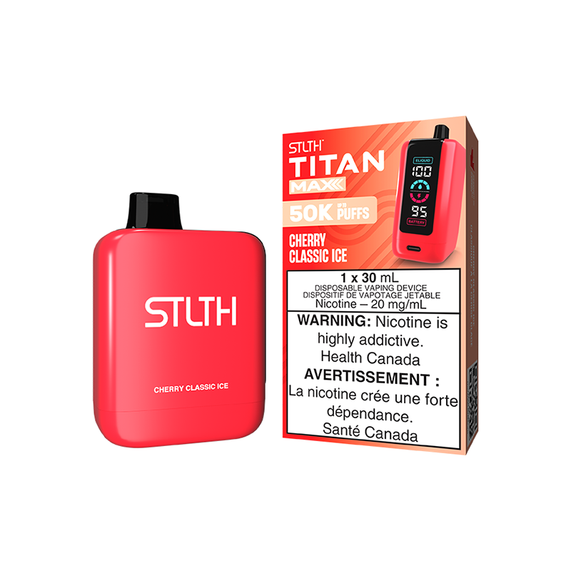 STLTH TITAN MAX 50K ON CHERRY CLASSIC ICE