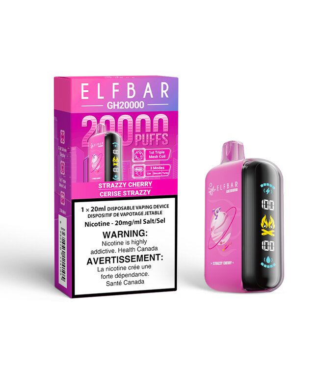ELFBAR GH20000 STRAZZY CHERRY