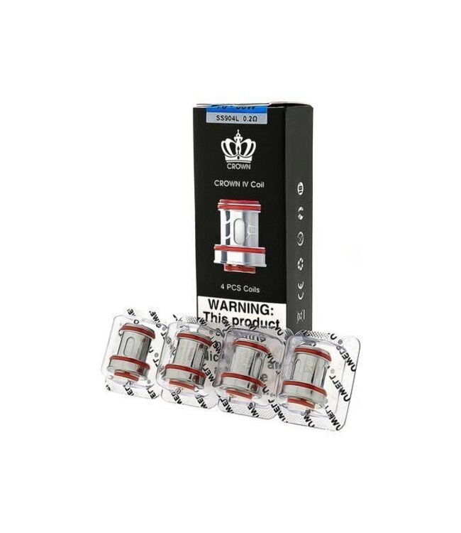 Uwell Crown 4 UN2 Mesh Coils 0.20 ohms 4/PK