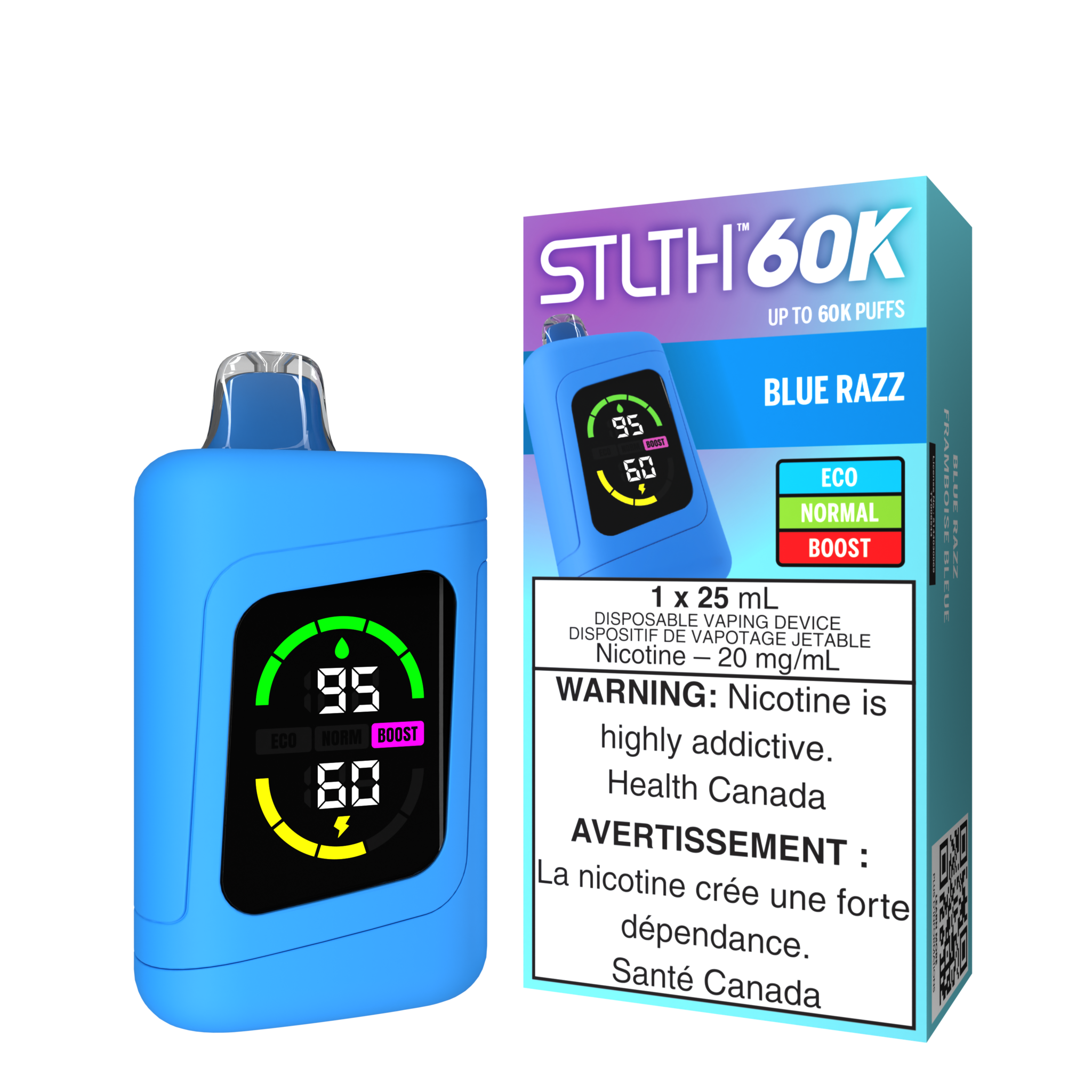 STLTH 60K BLUE RAZZ