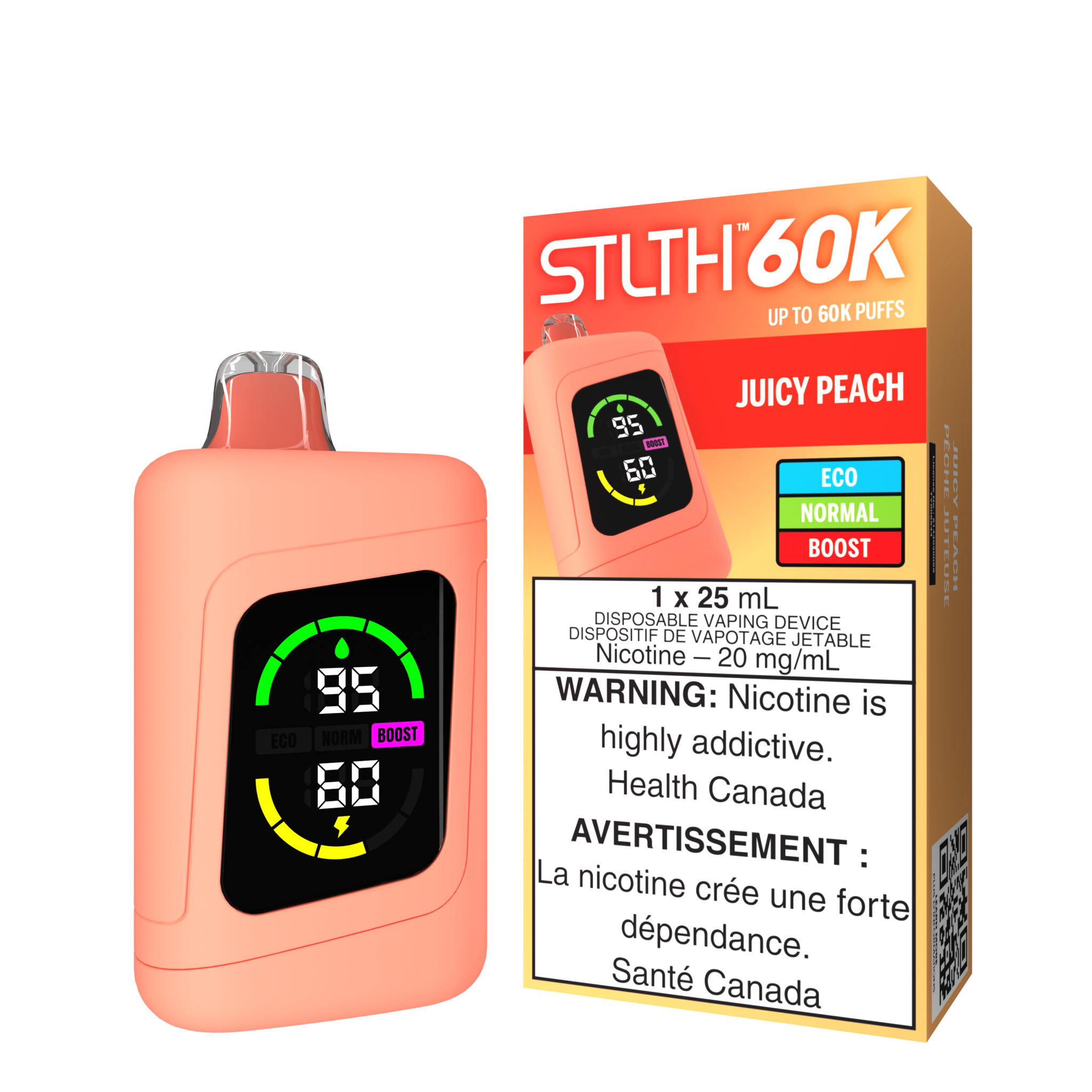 STLTH 60K JUICY PEACH