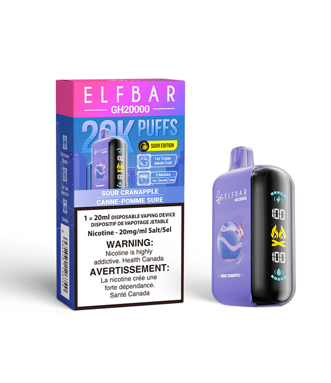 ELFBAR GH20000 SOUR CRANAPPLE
