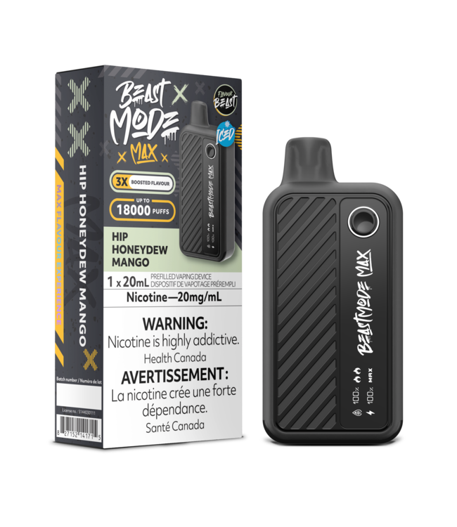 FLAVOUR BEAST BEAST MODE MAX 18K ON HIP HONEYDEW MANGO