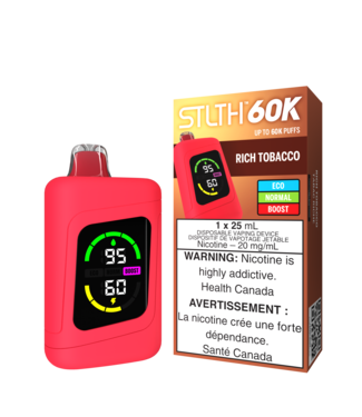STLTH STLTH 60K ON RICH TOBACCO