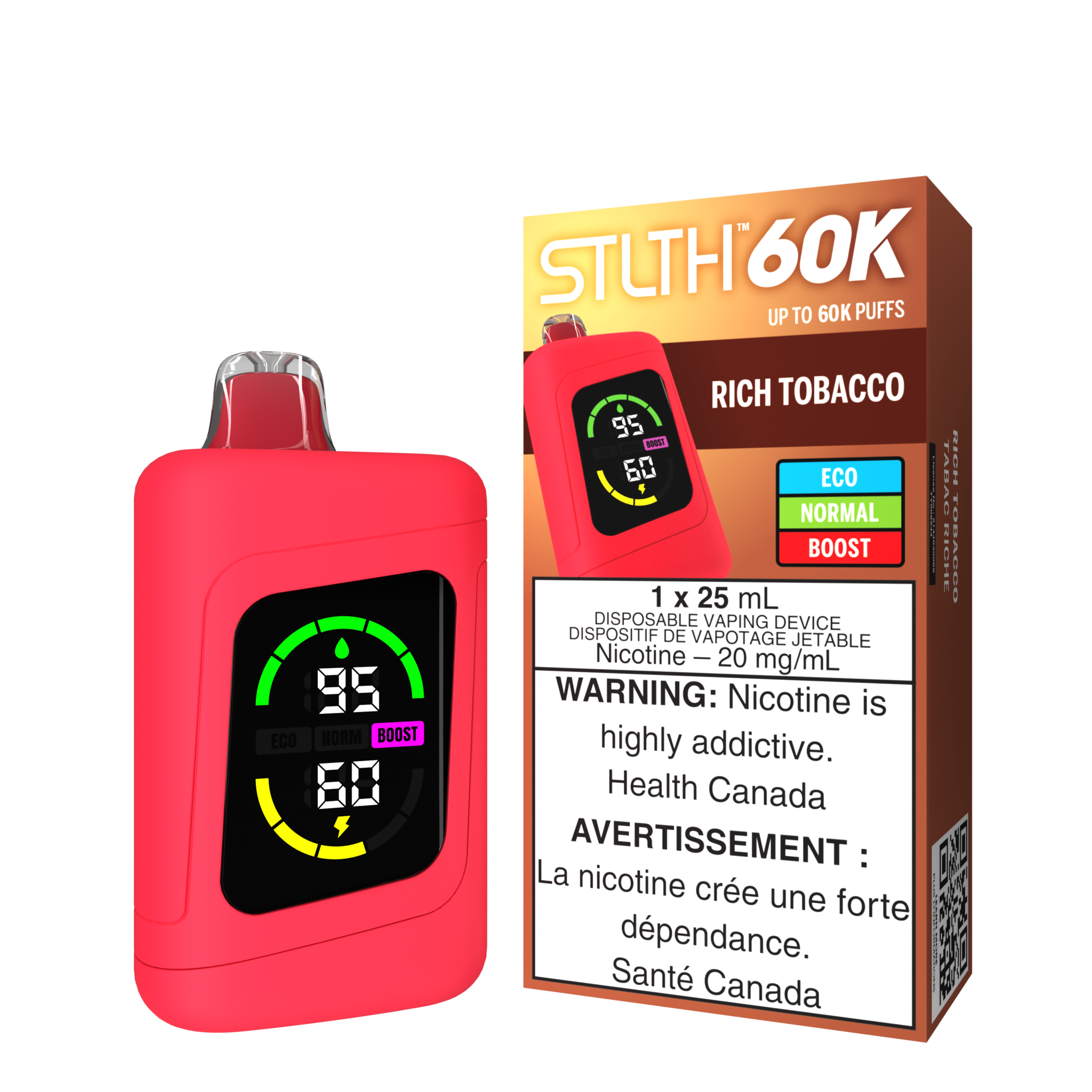 STLTH 60K RICH TOBACCO