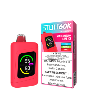 STLTH STLTH 60K ON WATERMELON LIME ICE