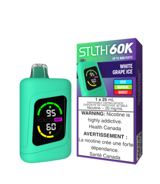 STLTH STLTH 60K ON WHITE GRAPE ICE