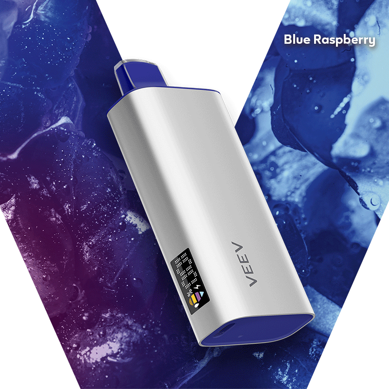 VEEV NOW 8K ON BLUE RASPBERRY - Lucky Vape