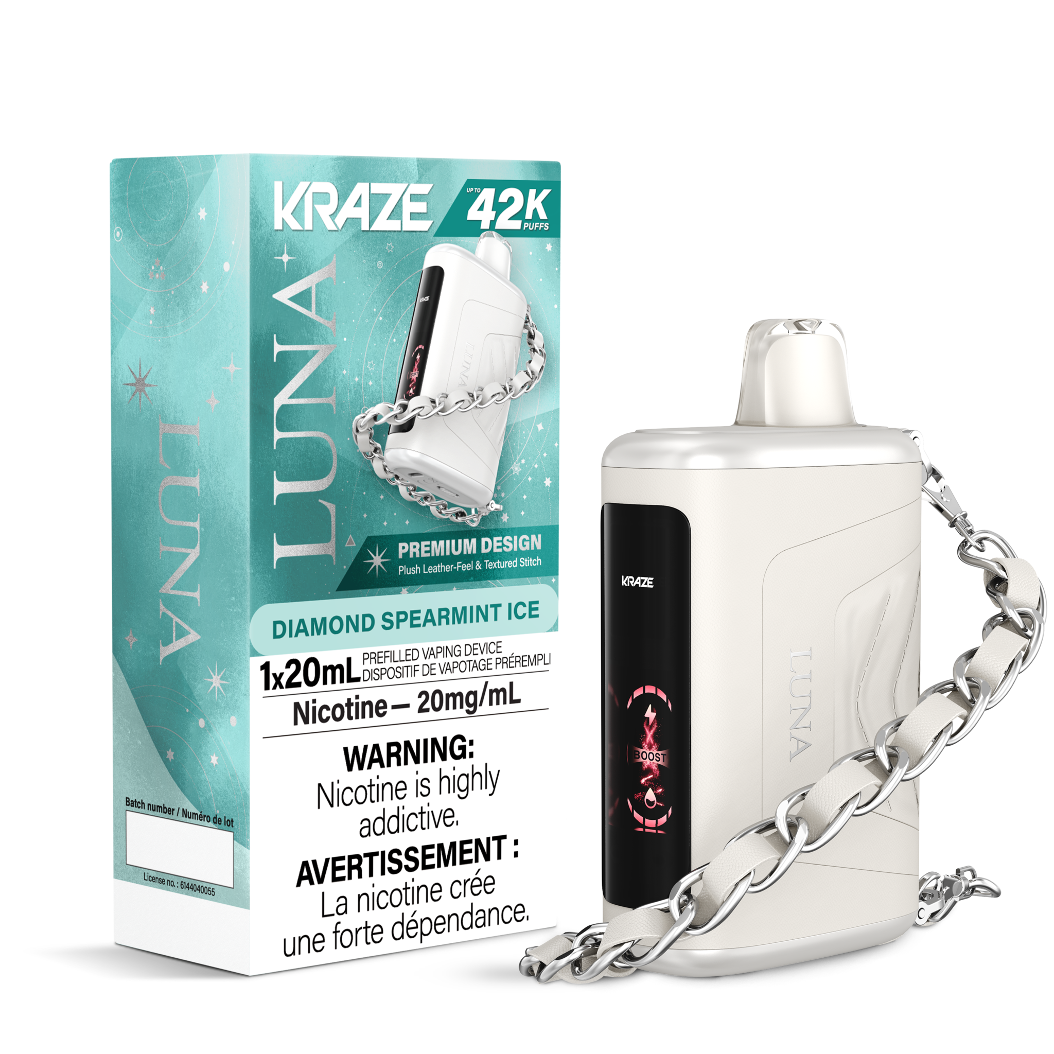 Kraze Luna - Diamond Spearmint Ice 20mg