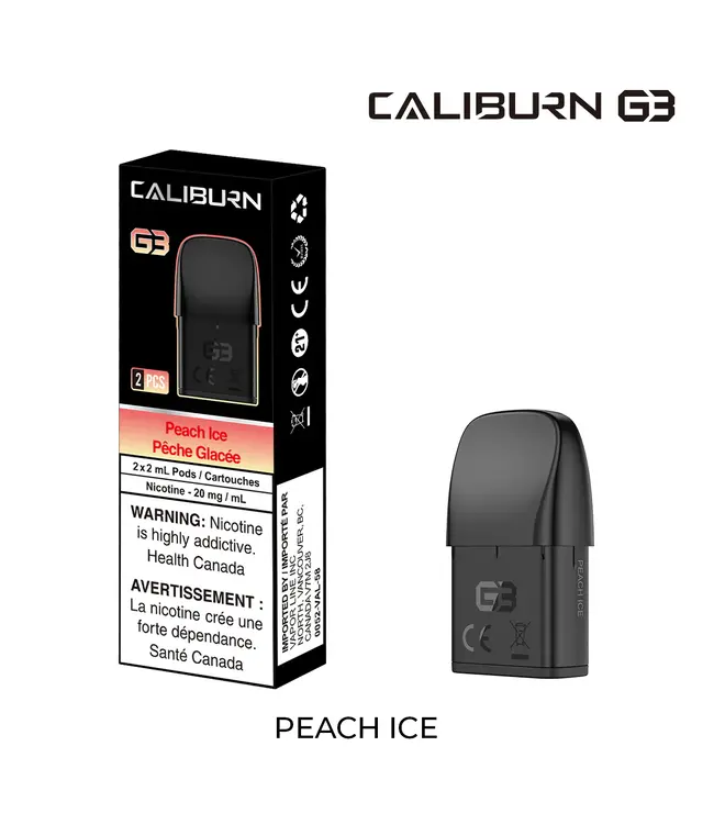 UWELL CALIBURN G3 PREFILLED POD-PEACH ICE
