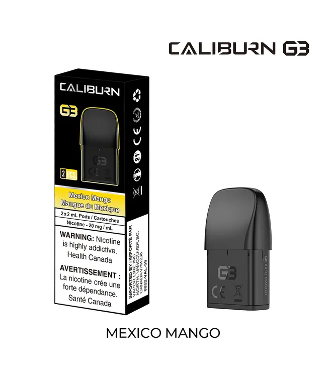 UWELL CALIBURN G3 PREFILLED POD-MEXICO MANGO