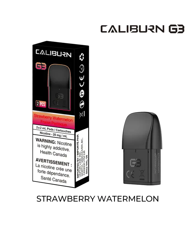 UWELL CALIBURN G3 PREFILLED POD-STRAWBERRY WATERMELON