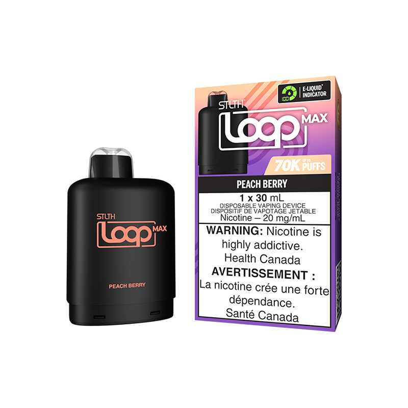 STLTH LOOP MAX 70K PEACH BERRY