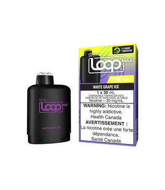STLTH STLTH LOOP MAX 70K WHITE GRAPE ICE