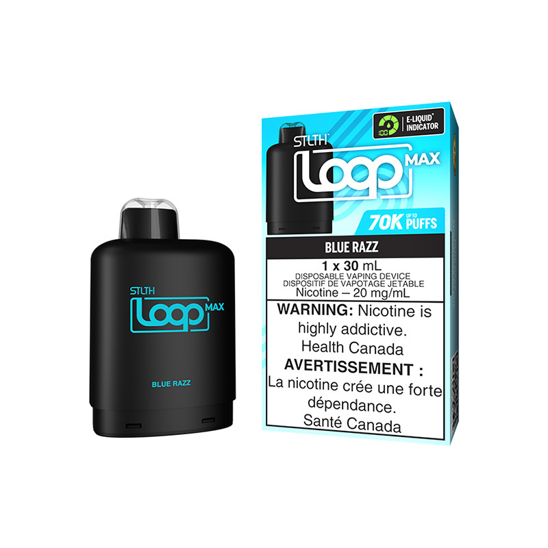 STLTH LOOP MAX 70K BLUE RAZZ
