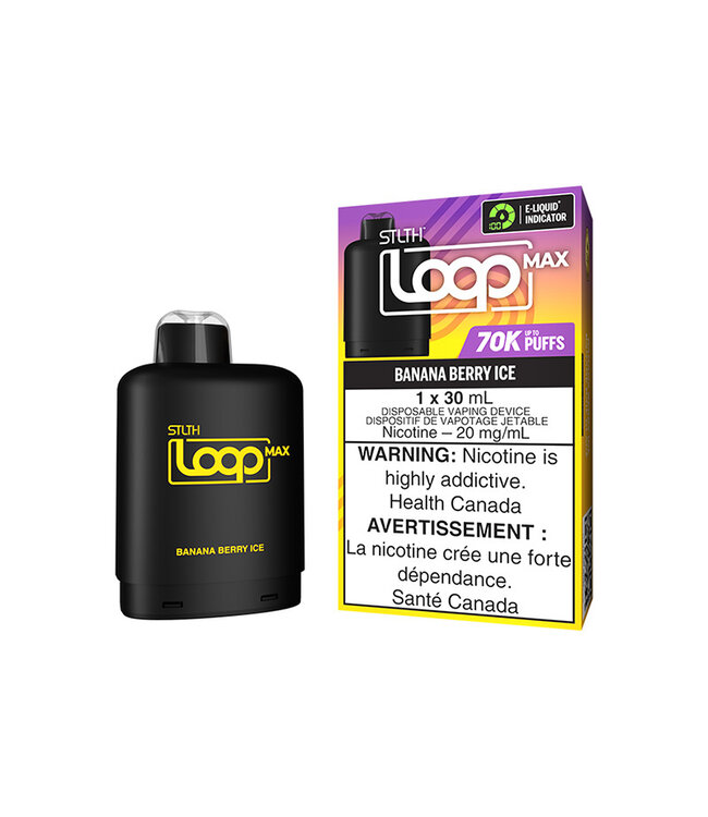 STLTH LOOP MAX 70K BANANA BERRY ICE