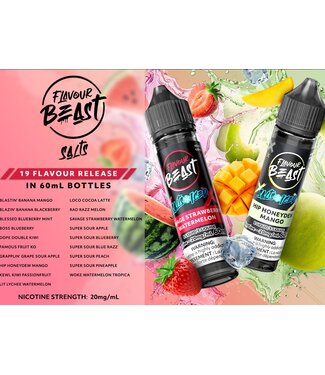 FLAVOUR BEAST FLAVOUR BEAST SALT NIC 60ML ON