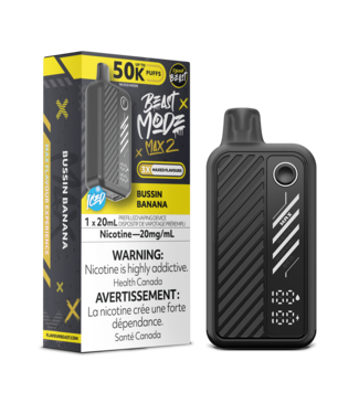 FLAVOUR BEAST FLAVOUR BEAST BEAST MODE MAX 2 ON 50K BUSSIN BANANA