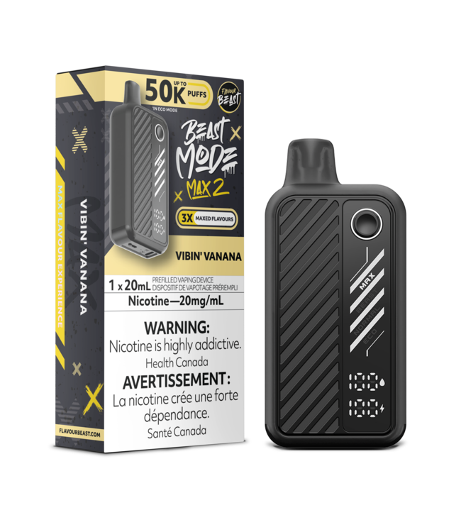 FLAVOUR BEAST BEAST MODE MAX 2 ON 50K VIBIN' VANILLA