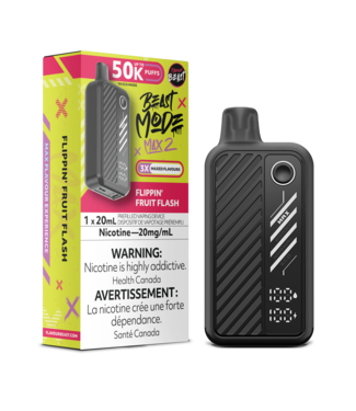 FLAVOUR BEAST FLAVOUR BEAST BEAST MODE MAX 2 ON 50K FLIPPIN FRUIT FLASH