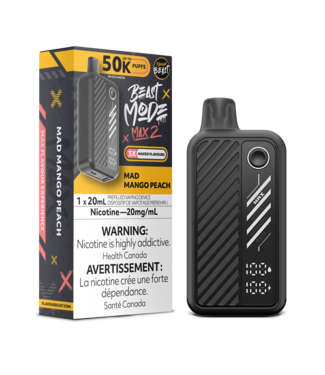 FLAVOUR BEAST FLAVOUR BEAST BEAST MODE MAX 2 ON 50K MAD MANGO PEACH FLAVOUR BEAST FLAVOUR BEAST BEAST MODE MAX 2 ON 50K MAD MANGO PEACH