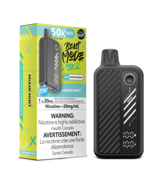 FLAVOUR BEAST FLAVOUR BEAST BEAST MODE MAX 2 ON 50K MIAMI MINT