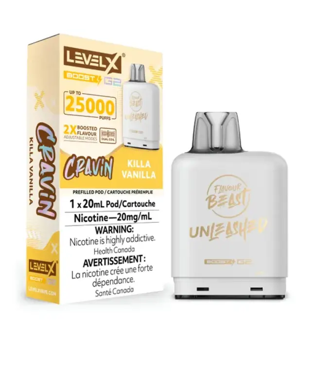 FLAVOUR BEAST UNLEASHED LEVEL X 25K ON KILLA VANILLA