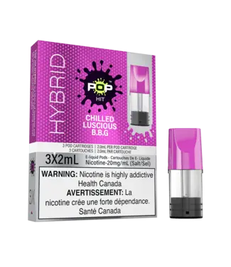 POP CHILLED LUSCIOUS BUBBLEGUM ON  20MG HYBRID