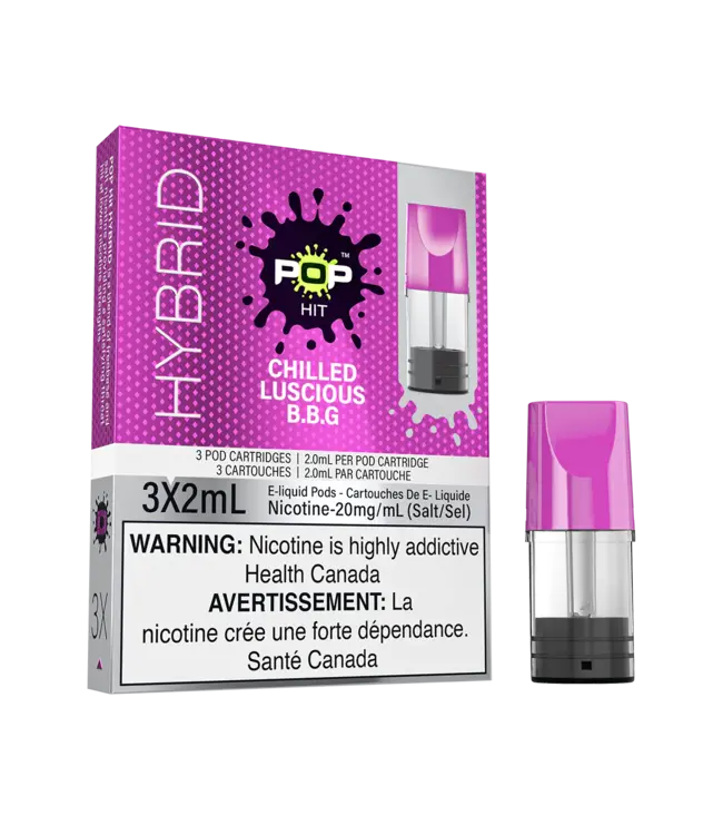 POP CHILLED LUSCIOUS BUBBLEGUM ON  20MG HYBRID