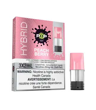 POP PEACH BERRY 20MG ON HYBRID