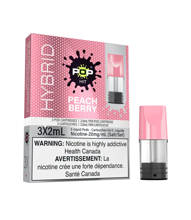 POP PEACH BERRY 20MG ON HYBRID