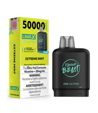 Level X FLAVOUR BEAST LEVEL X G2 ULTRA POD ON EXTREME MINT