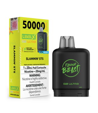 Level X FLAVOUR BEAST LEVEL X G2 ULTRA POD ON SLAMIN' STS