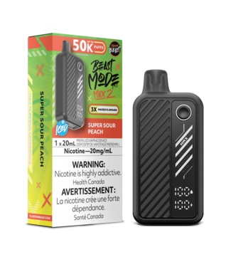 FLAVOUR BEAST FLAVOUR BEAST BEAST MODE MAX 2 ON 50K SUPER SOUR PEACH FLAVOUR BEAST FLAVOUR BEAST BEAST MODE MAX 2 ON 50K SUPER SOUR PEACH